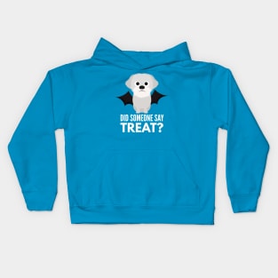 Coton de Tulear Halloween Trick or Treat Kids Hoodie